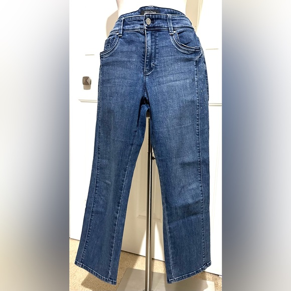 Legging Fille Justice Taille 10 - Noir Avec Fil Argenté - Extensible - Très Bon état